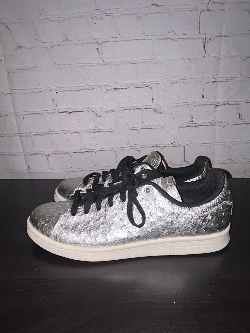 adidas Stan Smith "Metallic Ostrich" Sneakers men’s size 9‎ 1/2